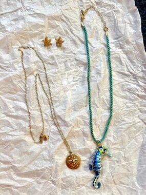 Nautical Beach Theme Costume Jewelry
